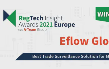 eflow wins Best Trade Surveillance at 2021 A-Team awards